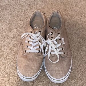 Canvas Tan Vans